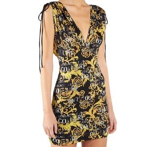 Versace logo dress size 2